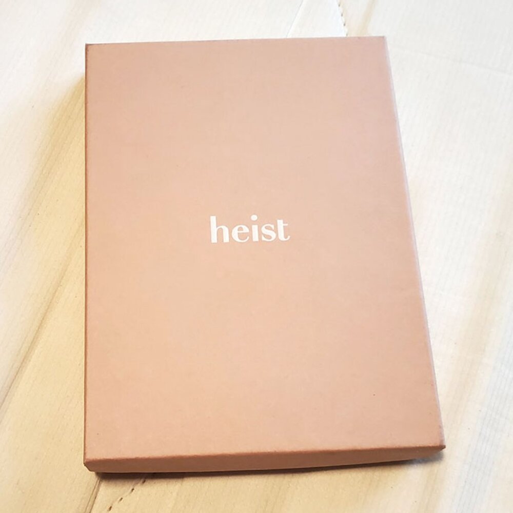 Two pair Heist nude tights size L NIB